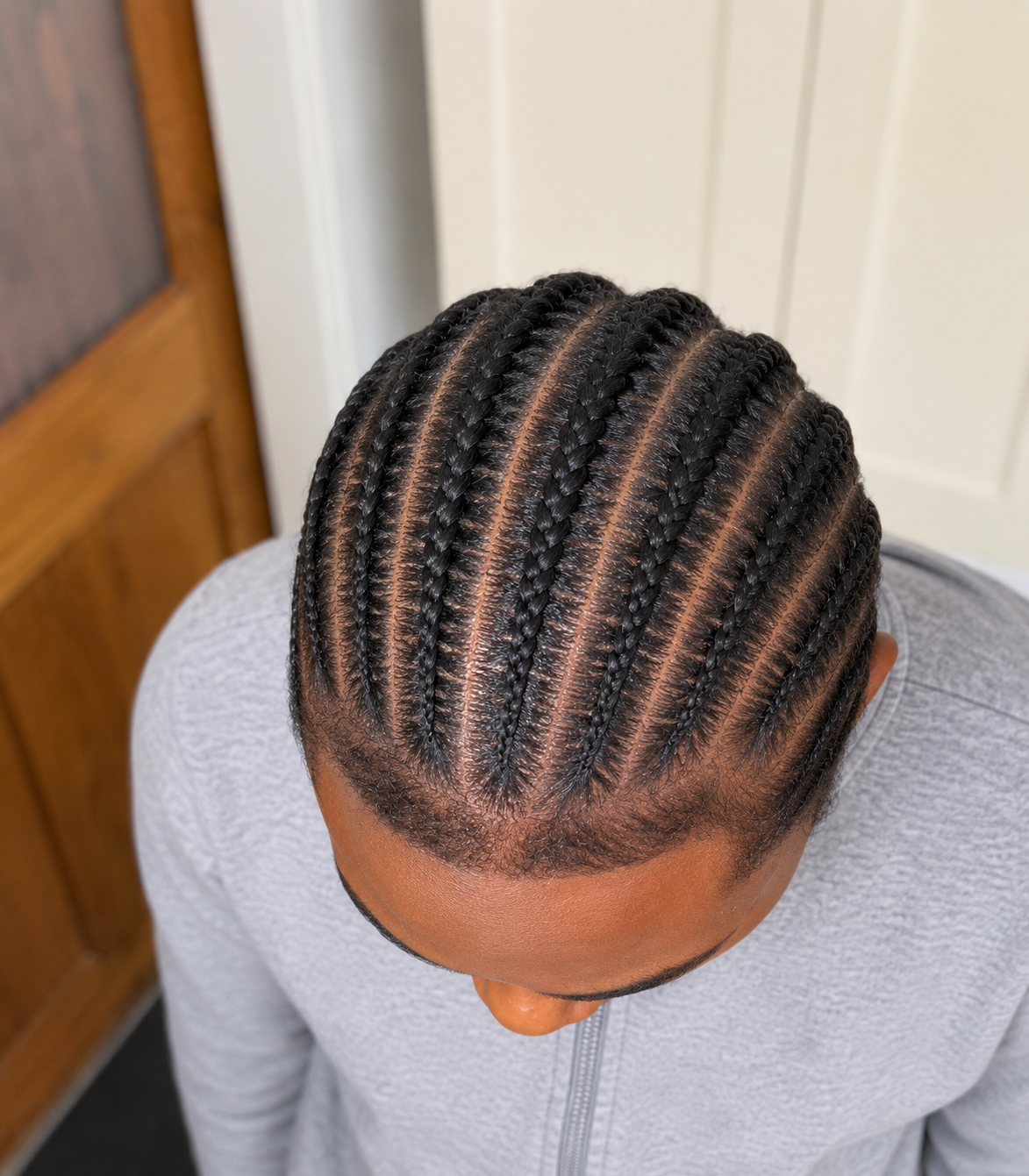 Men's Stitch Cornrows — Men braids by Slayed by Yili