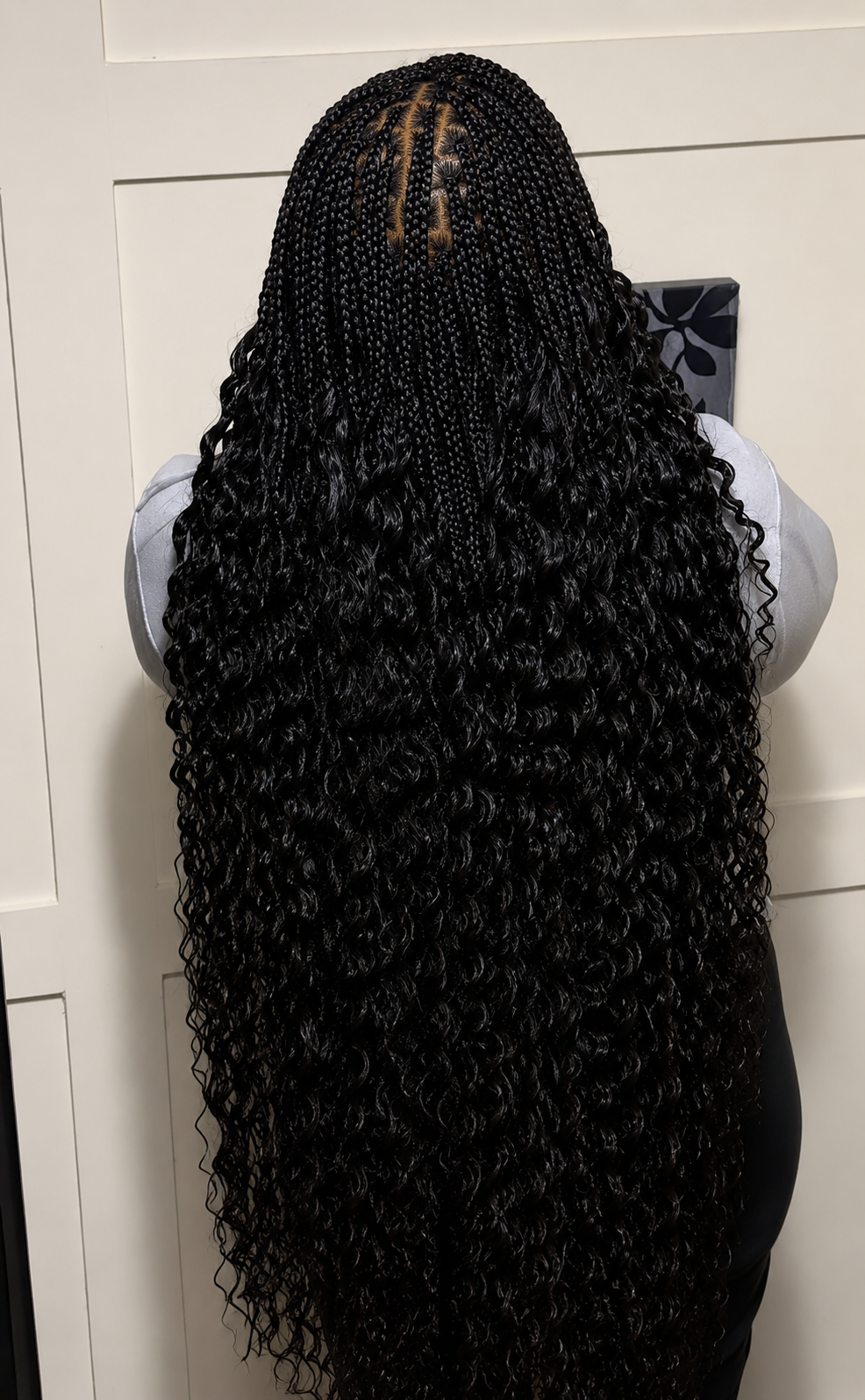Knotless with Curly Ends — Boho braids by Slayed by Yili