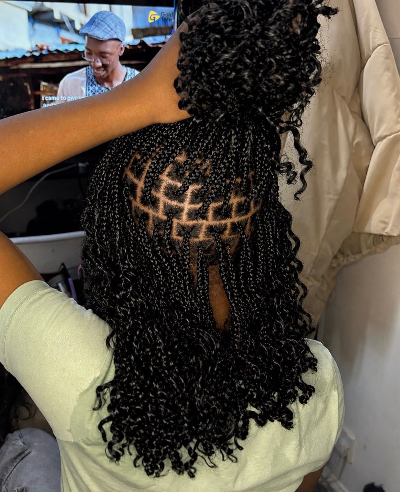Boho Knotless — Curly Ends